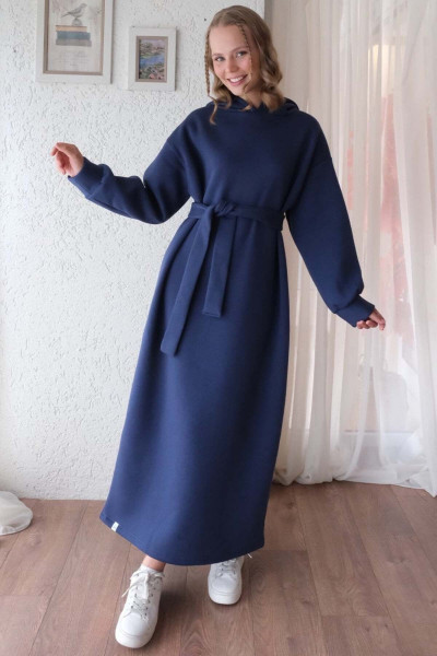 Lacivert 3 İplik Sweat Elbise Lacivert 3 İplik Sweat Elbise