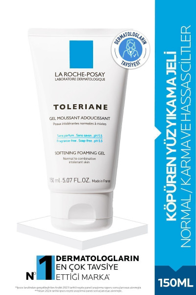 Toleriane Gel Mousse Yüz Temizleme Jeli 150 ml- Normal/Karma ve Hassas Ciltler Toleriane Gel Mousse Yüz Temizleme Jeli 150 ml- Normal/Karma ve Hassas Ciltler