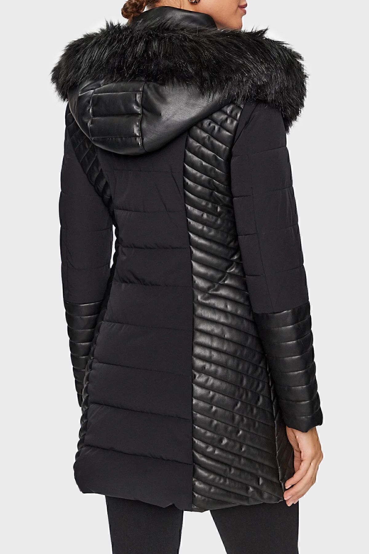 New Oxana Slim Fit Suya Dayanıklı Şişme Mont MONT W3BL26W6NW2 JBLK New Oxana Slim Fit Suya Dayanıklı Şişme Mont MONT W3BL26W6NW2 JBLK