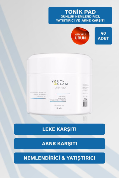 Tonik Pad - Günlük Nemlendirici, Yatıştırıcı Ve Akne Karşıtı Tonik Pad - Günlük Nemlendirici, Yatıştırıcı Ve Akne Karşıtı