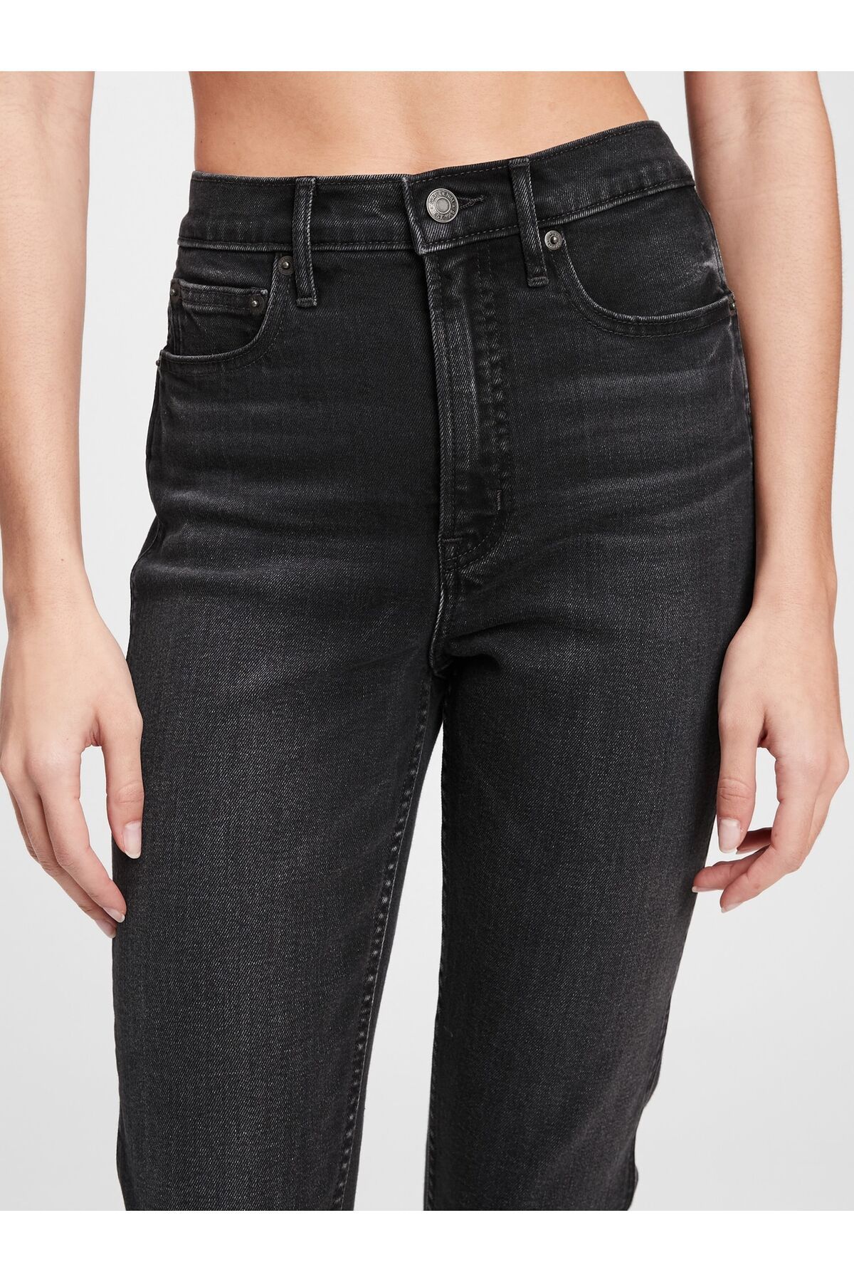 Kadın Siyah High Rise Vintage Slim Washwell™ Jean Pantolon Kadın Siyah High Rise Vintage Slim Washwell™ Jean Pantolon