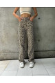 Leoparlı Jean Pantolon Leoparlı Jean Pantolon