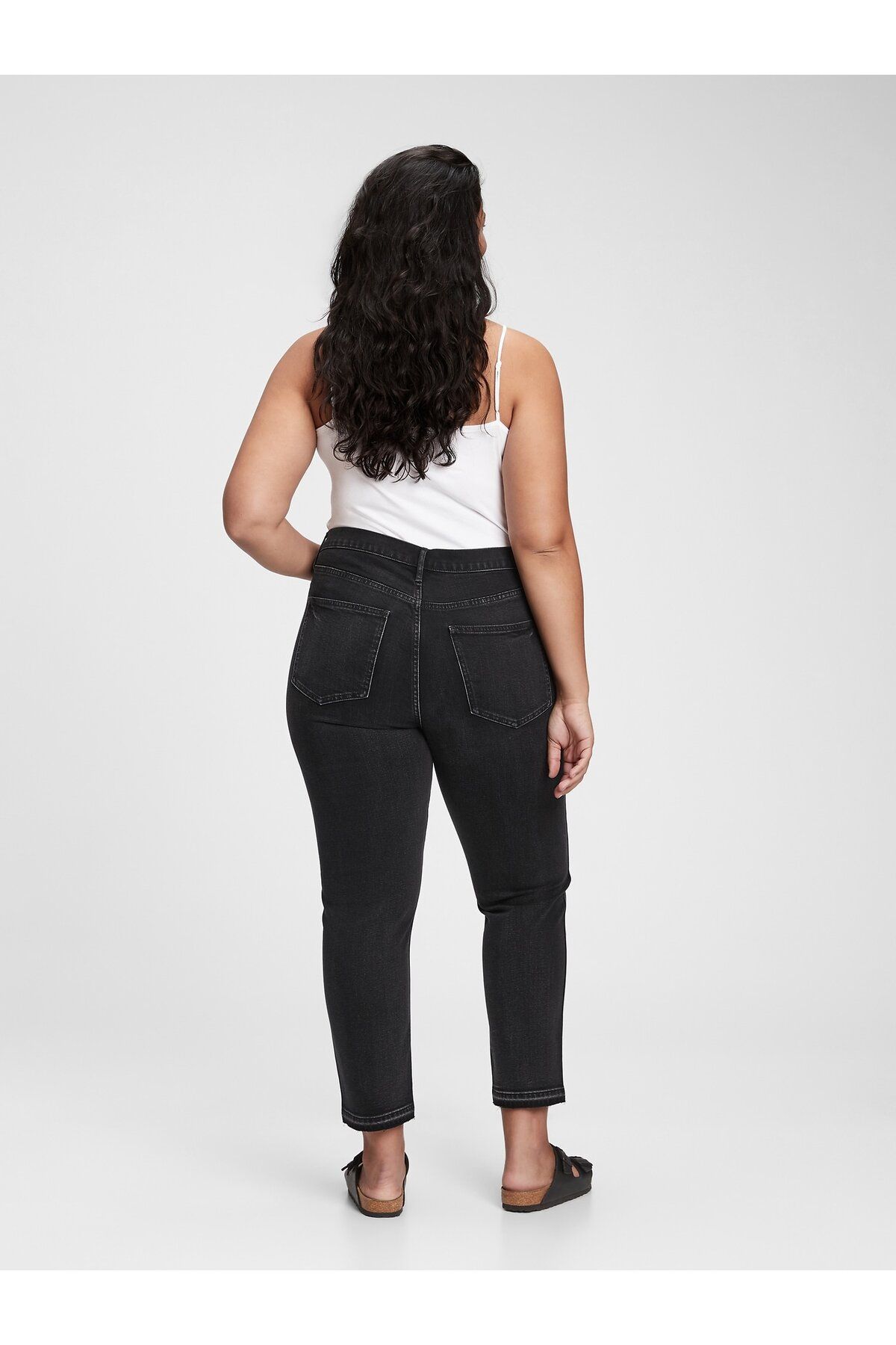 Kadın Siyah High Rise Vintage Slim Washwell™ Jean Pantolon Kadın Siyah High Rise Vintage Slim Washwell™ Jean Pantolon