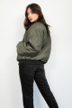 Trend Oversize Haki Bomber Mont Trend Oversize Haki Bomber Mont