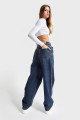 Kadın T.Kot Rengi 1w48 Skater Fit Bol kesim Denim Kadın T.Kot Rengi 1w48 Skater Fit Bol kesim Denim