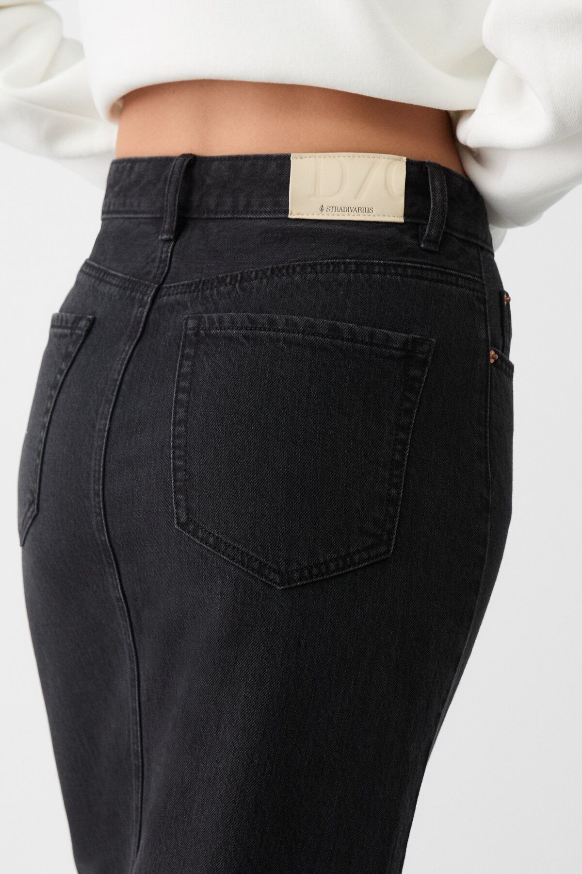 Uzun Denim Comfort Etek