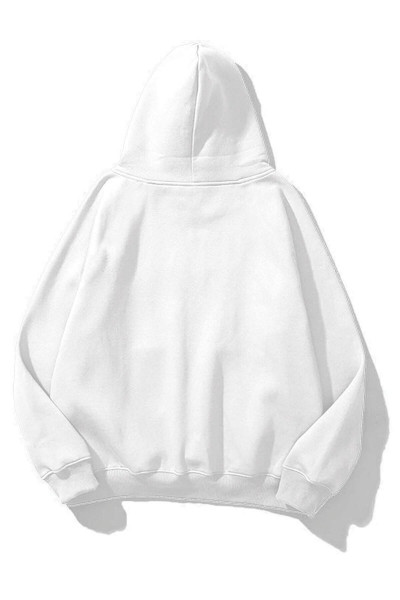 Unisex Party Queen Sweatshirt Beyaz Unisex Party Queen Sweatshirt Beyaz