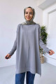 Mira Merserize Tunik - Gri Mira Merserize Tunik - Gri