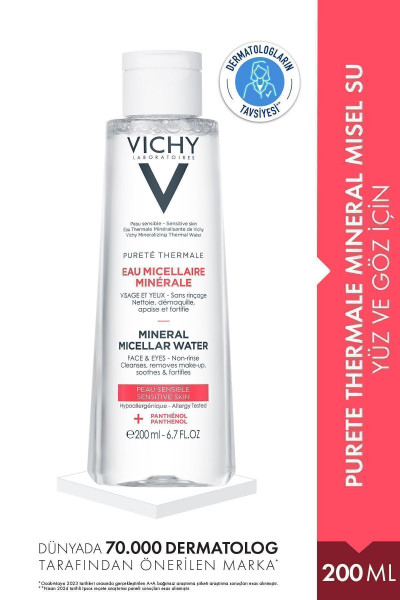 Mineral Misel Su Yüz Göz Temizleme 200ml Mineral Misel Su Yüz Göz Temizleme 200ml