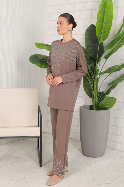 VİZON Taşlı Scuba Takım 3-5206 VİZON Taşlı Scuba Takım 3-5206