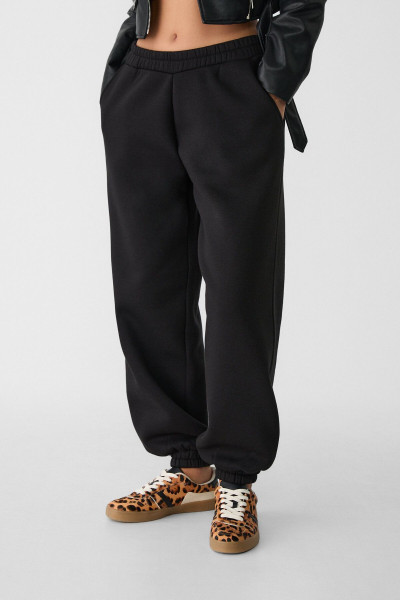 Pamuklu boyfriend jogger pantolon Pamuklu boyfriend jogger pantolon