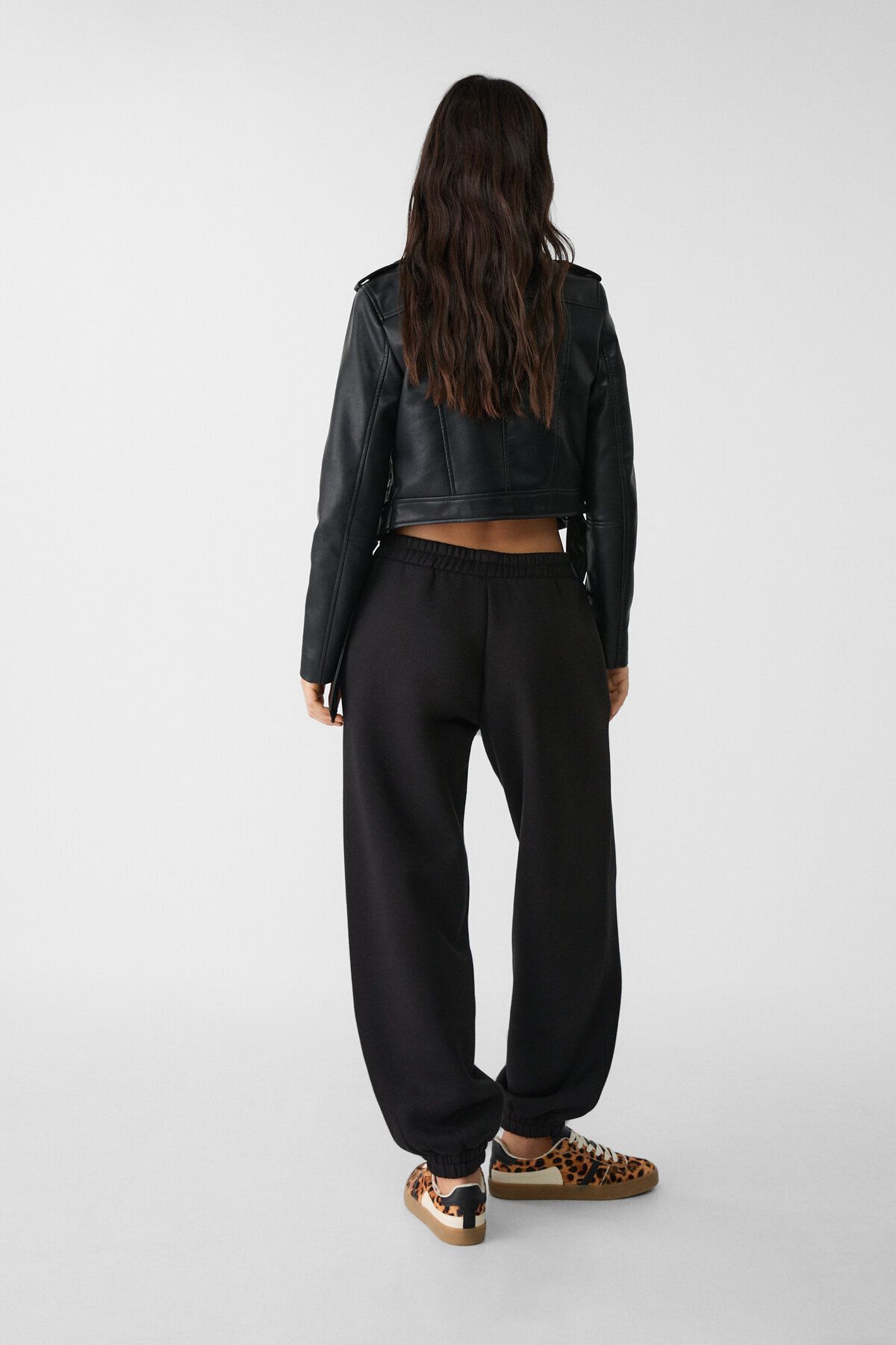 Pamuklu boyfriend jogger pantolon Pamuklu boyfriend jogger pantolon