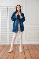 Salaş Boyfrend Koyu Mavi Oversize Kot Ceket Salaş Boyfrend Koyu Mavi Oversize Kot Ceket