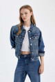 Regular Fit Düğmeli Yıkamalı Jean Ceket D4172ax24wn Regular Fit Düğmeli Yıkamalı Jean Ceket D4172ax24wn