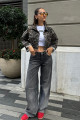 Leopar Midi Ceket Leopar Midi Ceket
