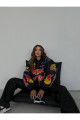 Unisex Oversize Redbull Baskılı Bomber Ceket Unisex Oversize Redbull Baskılı Bomber Ceket