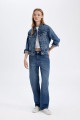 Regular Fit Düğmeli Yıkamalı Jean Ceket D4172ax24wn Regular Fit Düğmeli Yıkamalı Jean Ceket D4172ax24wn