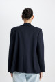 Oversize Geniş Kalıp Ceket Yaka Düğmeli Basic Düz Blazer Ceket D4446ax24au Oversize Geniş Kalıp Ceket Yaka Düğmeli Basic Düz Blazer Ceket D4446ax24au