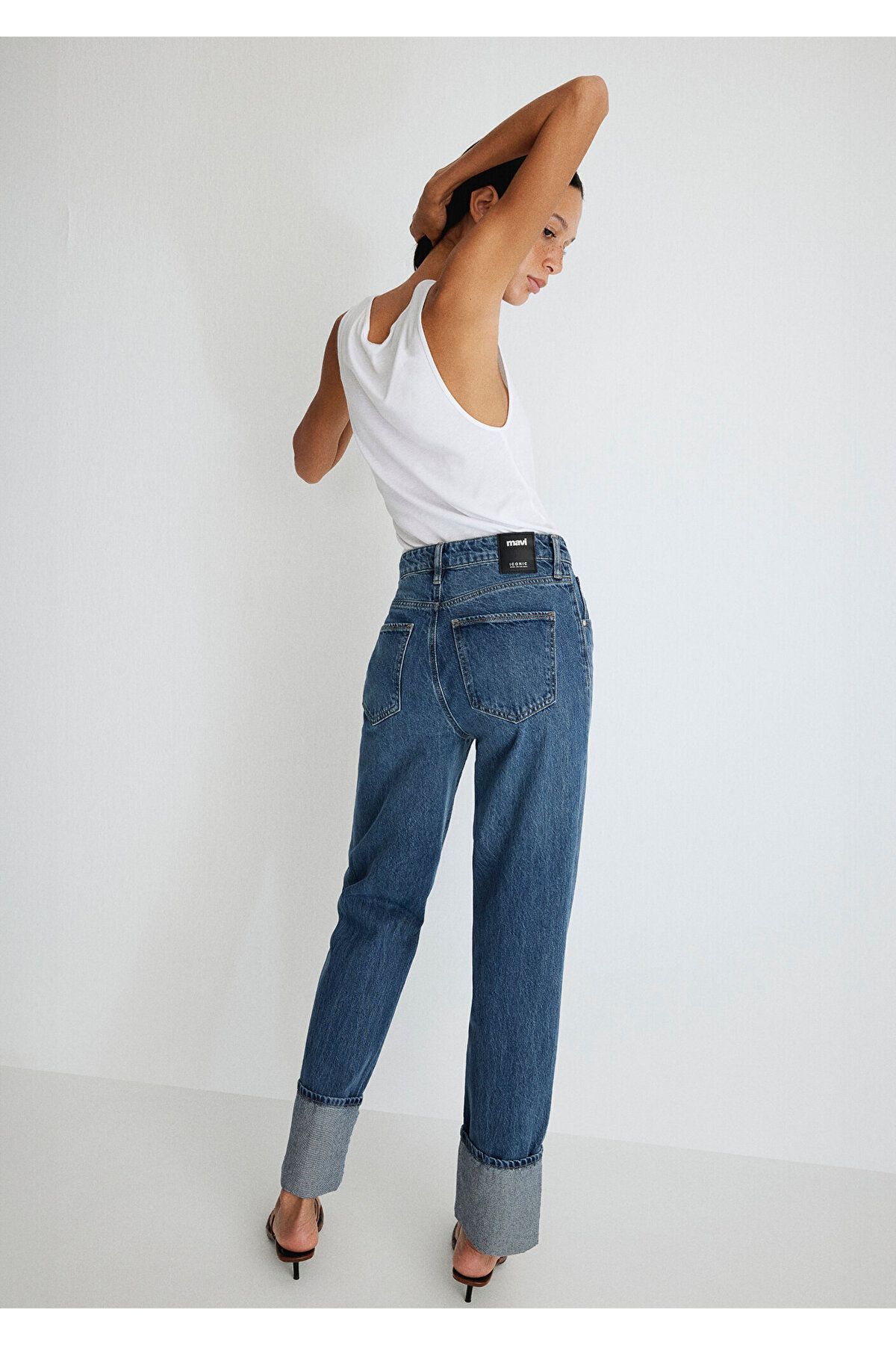 Savannah Cuffed Iconic Puslu Koyu Mavi Jean Pantolon 1010640-87927 Savannah Cuffed Iconic Puslu Koyu Mavi Jean Pantolon 1010640-87927