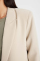 Oversize Geniş Kalıp Ceket Yaka Düğmeli Basic Düz Blazer Ceket C2457ax24au Oversize Geniş Kalıp Ceket Yaka Düğmeli Basic Düz Blazer Ceket C2457ax24au