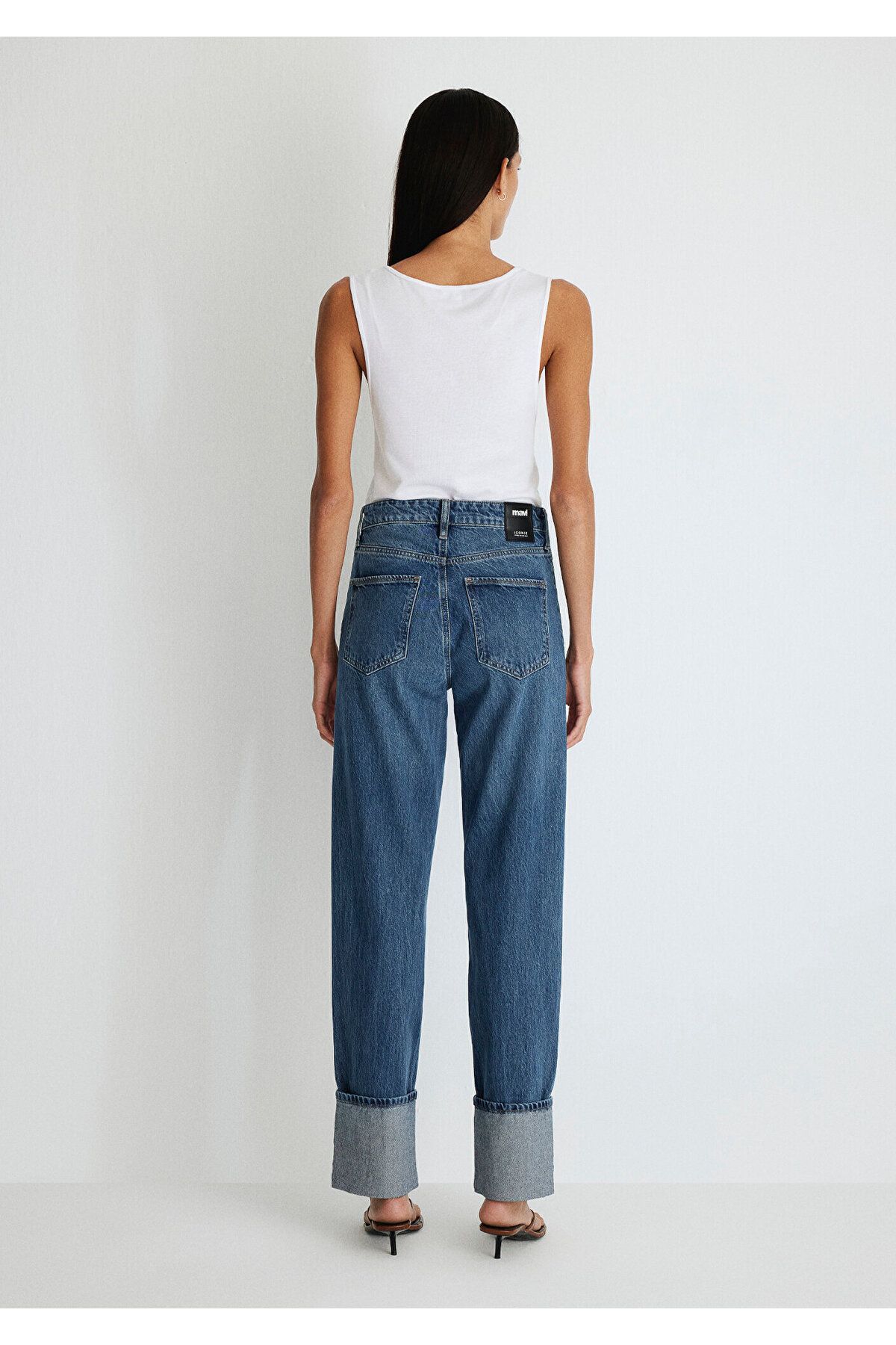 Savannah Cuffed Iconic Puslu Koyu Mavi Jean Pantolon 1010640-87927 Savannah Cuffed Iconic Puslu Koyu Mavi Jean Pantolon 1010640-87927