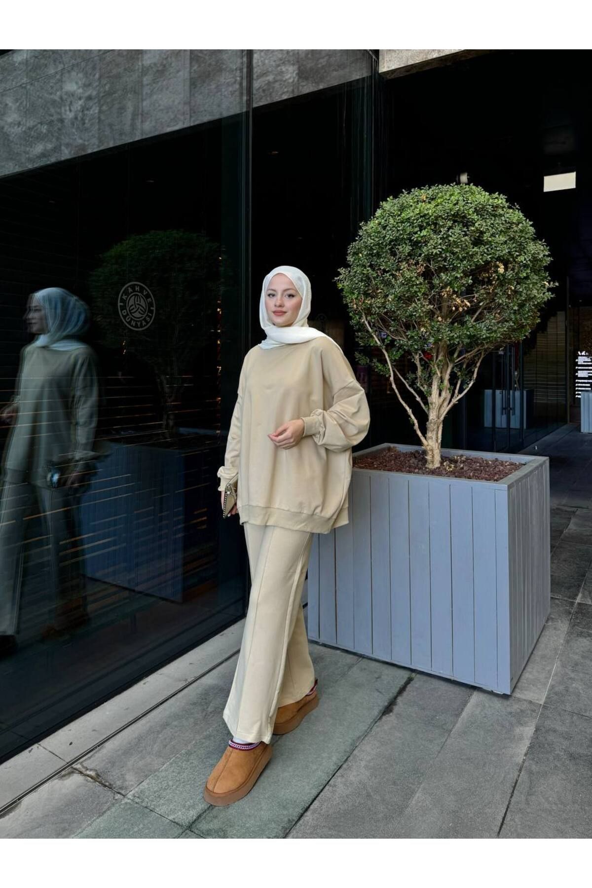 Oversize Basic İki İplik Takım Oversize Basic İki İplik Takım
