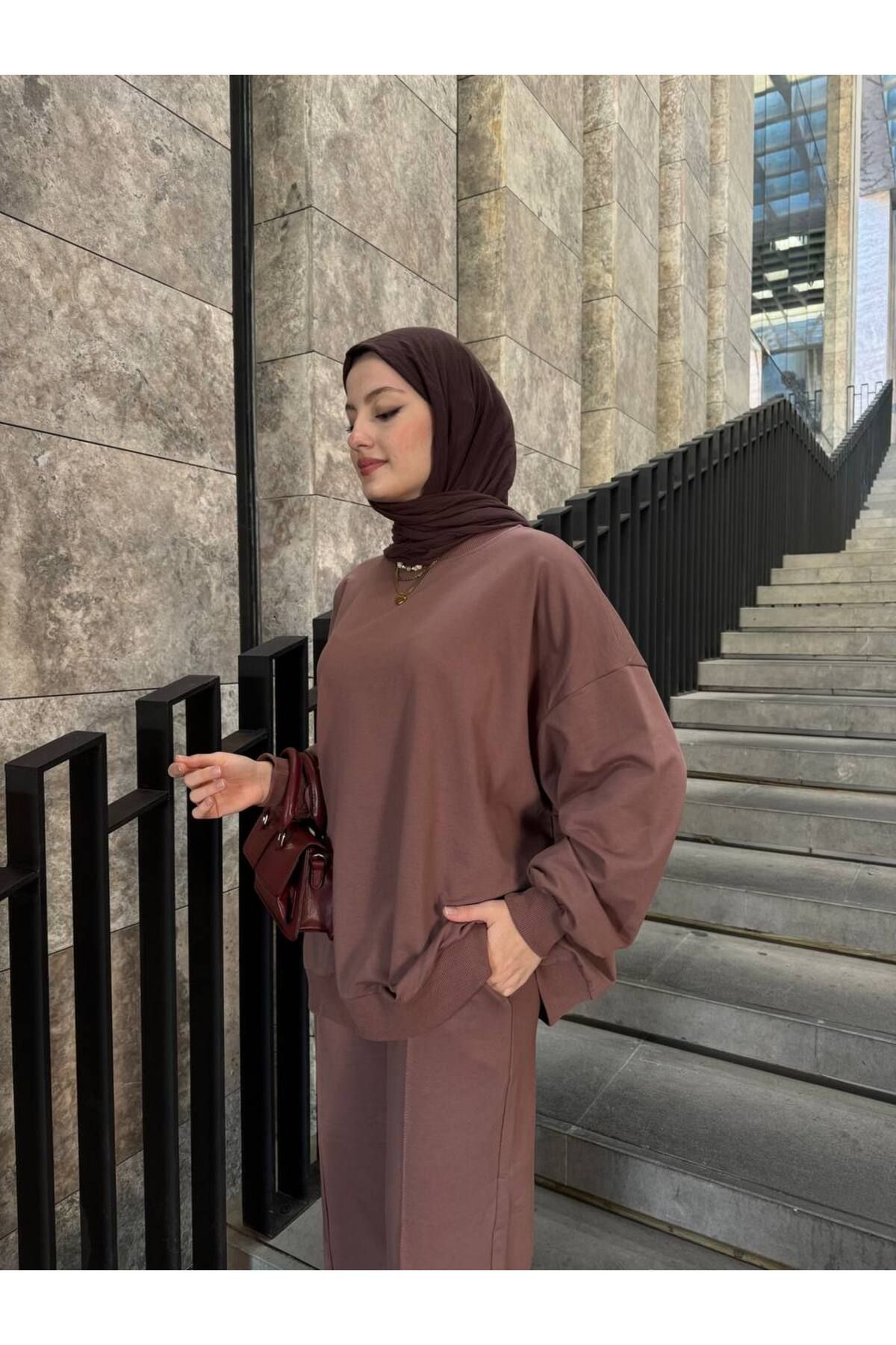 Oversize Basic İki İplik Takım Oversize Basic İki İplik Takım