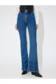 X Zeynep Bastık - Nakışlı Ispanyol Paça Kot Pantolon Boncuk Işlemeli - Flare Jeans X Zeynep Bastık - Nakışlı Ispanyol Paça Kot Pantolon Boncuk Işlemeli - Flare Jeans