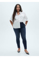 Carla yüksek belli skinny jean pantolon