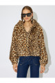 X Zeynep Bastık - Leopar Peluş Ceket Kapüşonlu Cepli X Zeynep Bastık - Leopar Peluş Ceket Kapüşonlu Cepli