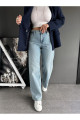 Mavi Serpme Taşlı Jean Mavi Serpme Taşlı Jean