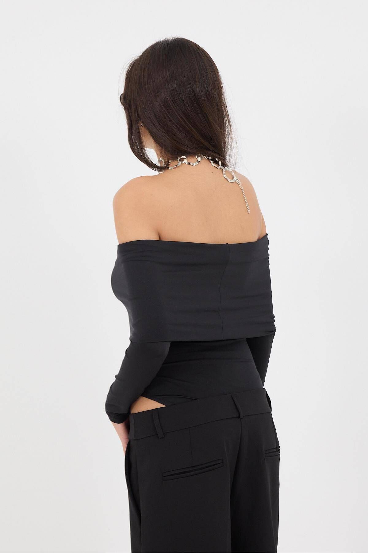 Madonna Yaka Uzun Kollu Bodysuit Z24-0001 Madonna Yaka Uzun Kollu Bodysuit Z24-0001