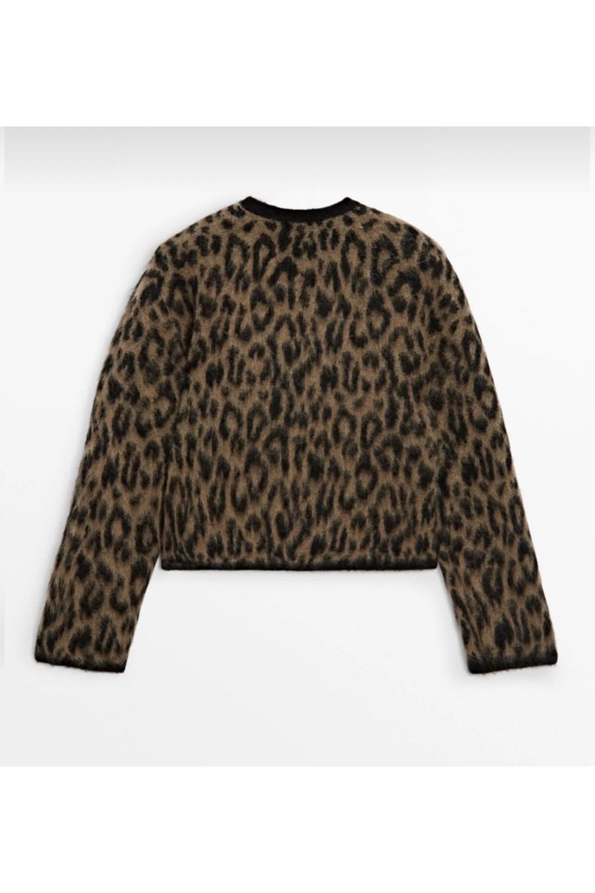 YUMOŞ HIRKA KAŞMİR DOKULU LEOPAR YUMOŞ HIRKA KAŞMİR DOKULU LEOPAR