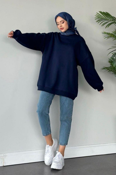 Morga Sweat Lacivert Morga Sweat Lacivert