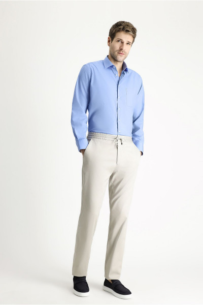 Uzun Kol Regular Fit Non Iron Ütü Gerektirmeyen Pamuklu Gömlek Uzun Kol Regular Fit Non Iron Ütü Gerektirmeyen Pamuklu Gömlek