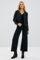 Kiara Kadın Siyah Slim-fit Biker Deri Ceket 20sgd5859u4 Kiara Kadın Siyah Slim-fit Biker Deri Ceket 20sgd5859u4