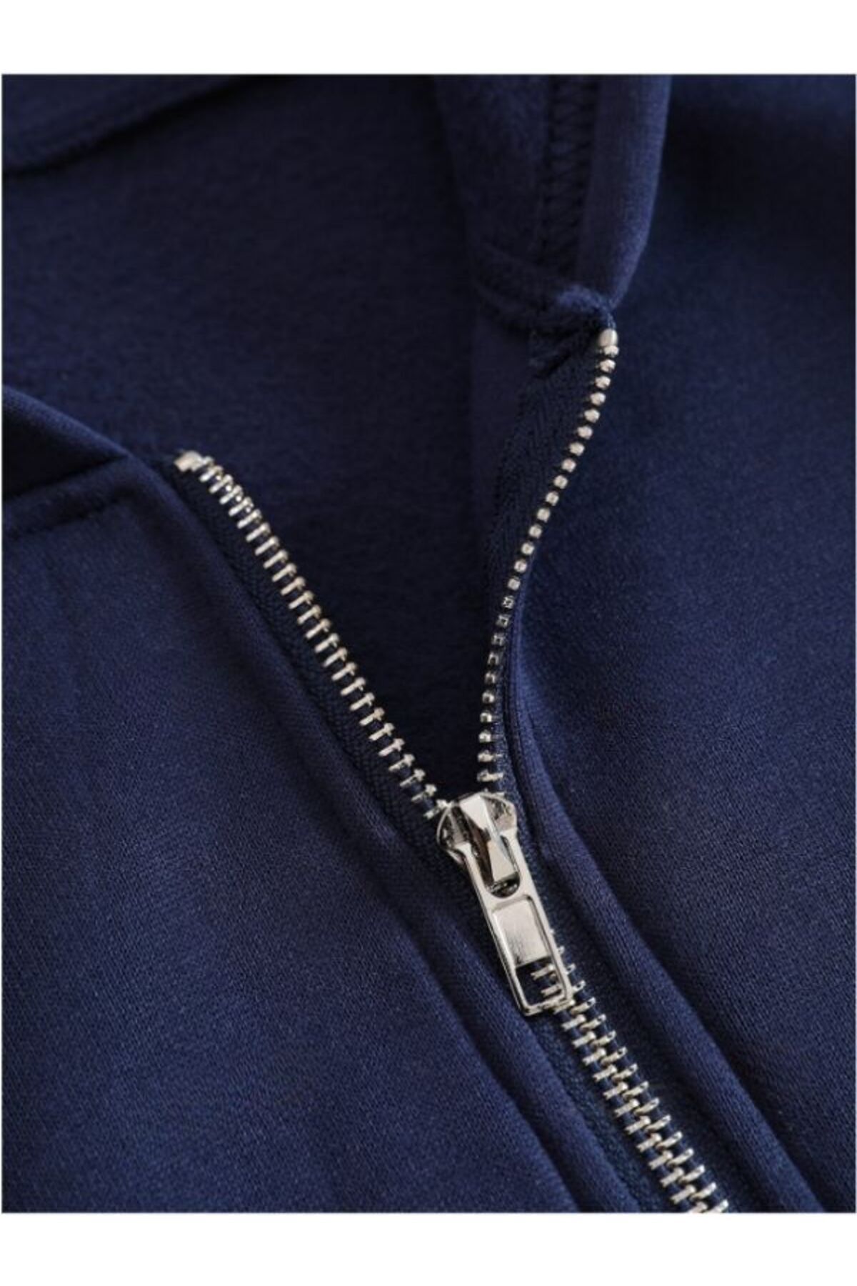 Kadın Oversize Fermuarlı Kapüşonlu Crop Sweat Hırka Kadın Oversize Fermuarlı Kapüşonlu Crop Sweat Hırka