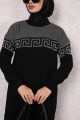 Simli Triko Tunik Pantolon Takım Simli Triko Tunik Pantolon Takım