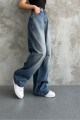 Toka Detaylı Bol Kesim Geniş Paça Rahat Baggy Jean Pantolon Toka Detaylı Bol Kesim Geniş Paça Rahat Baggy Jean Pantolon