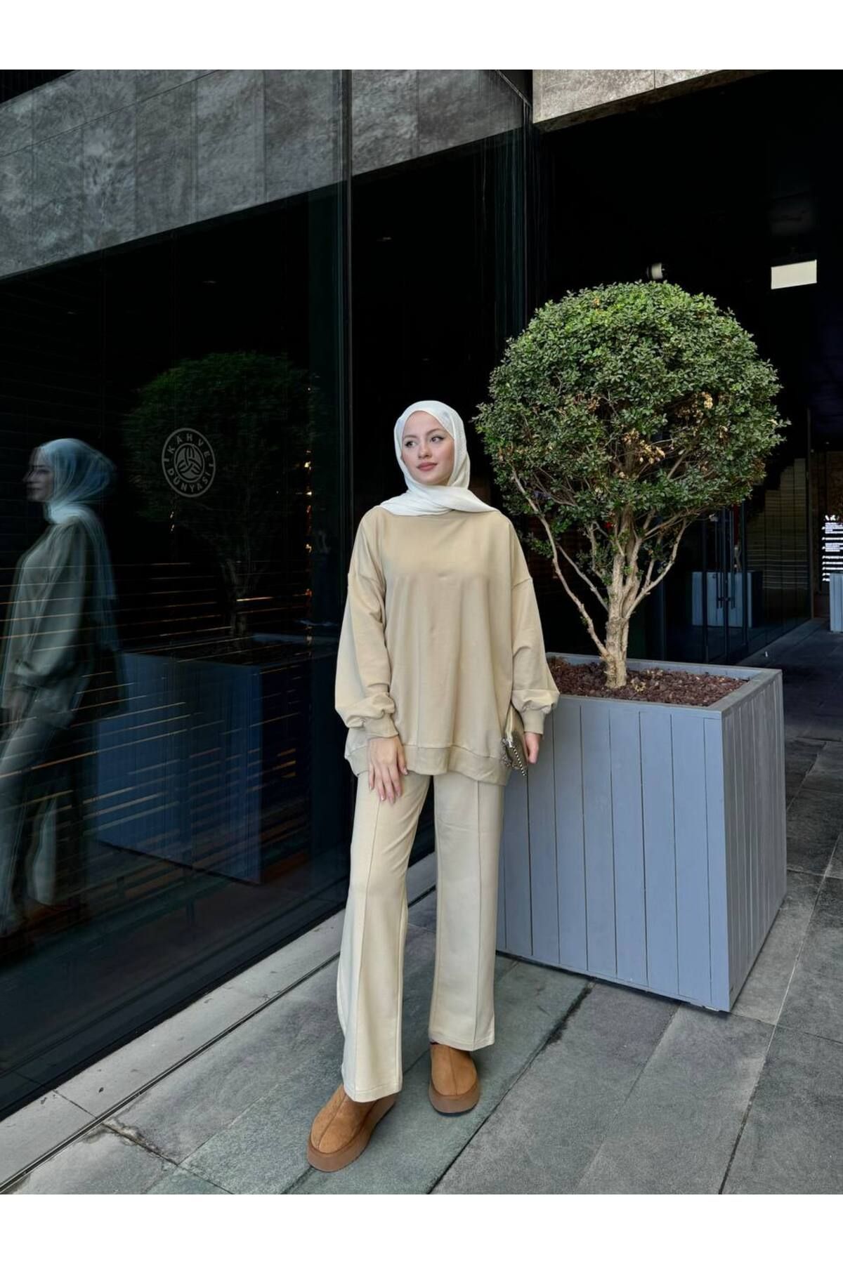 Oversize Basic İki İplik Takım Oversize Basic İki İplik Takım