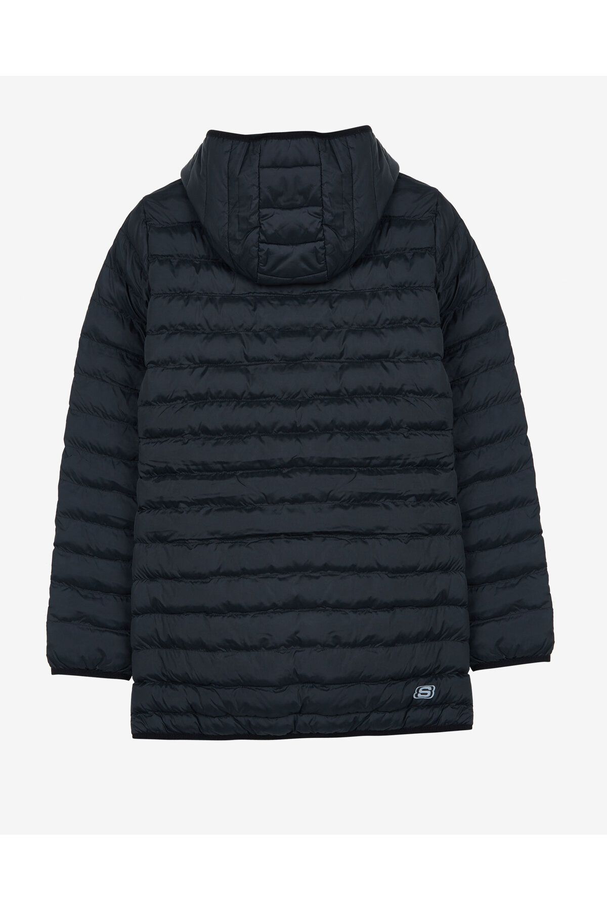 W Essential Midi Length Hooded Jacket Kadın Siyah Mont S212276-001 W Essential Midi Length Hooded Jacket Kadın Siyah Mont S212276-001