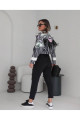 ZEBRA DESENLİ İNCE KOT CEKET ZEBRA DESENLİ İNCE KOT CEKET