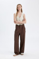 Klasik Pantolon Wide Leg Geniş Bol Paça Fleto Cepli Yüksek Bel Standart Boy Basic Düz D8150ax24au Klasik Pantolon Wide Leg Geniş Bol Paça Fleto Cepli Yüksek Bel Standart Boy Basic Düz D8150ax24au