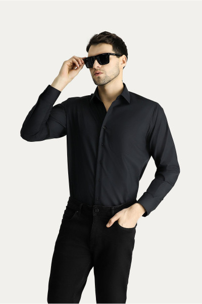 Uzun Kol Regular Fit Non Iron Ütü Gerektirmeyen Pamuklu Gömlek Uzun Kol Regular Fit Non Iron Ütü Gerektirmeyen Pamuklu Gömlek