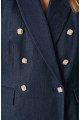 Koyu Indigo Mavi Denim Ceket Koyu Indigo Mavi Denim Ceket
