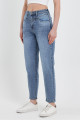 Kadın Kyla Vintage Med Blue Mom Jean Pantolon