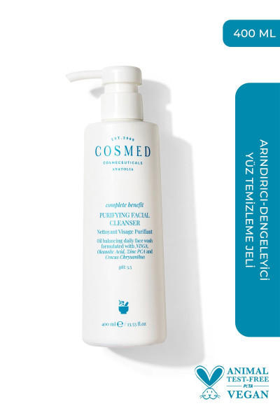 Complete Benefit Purifying Facial Cleanser/yağlı Ve Akne Eğilimli Ciltler I?çin Jel 400 ml Complete Benefit Purifying Facial Cleanser/yağlı Ve Akne Eğilimli Ciltler I?çin Jel 400 ml