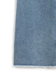 Uzun Püsküllü Denim Etek Mavi Kar Yıkama Uzun Püsküllü Denim Etek Mavi Kar Yıkama