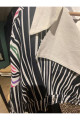 ZEBRA DESENLİ İNCE KOT CEKET ZEBRA DESENLİ İNCE KOT CEKET