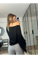 Vanessa Siyah Kayık Yaka Bluz Vanessa Siyah Kayık Yaka Bluz